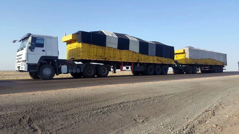Howo Trucks Used In The Field Of Dry Cargo Transport